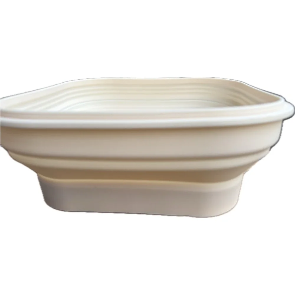 Thermostatic Batter Bowl Collapsible Silicone Dough Fermentation Proofing Bowl